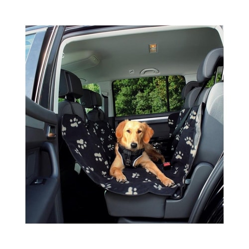 Car seat cover 1.40 x 1.45 m black/beige