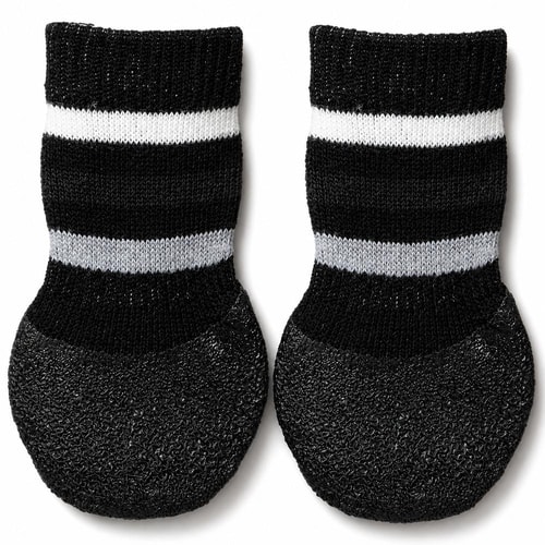 Dog socks non-slip rubber coat.S-M 2 pcs 3
