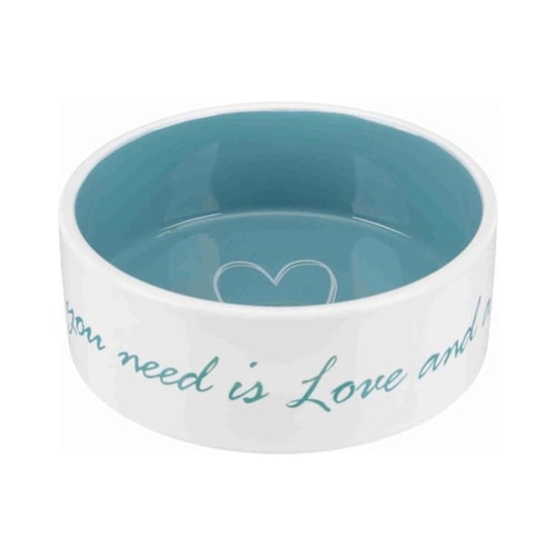 Pet’s Home bowl cer.0.8 l/16cm crem/petr