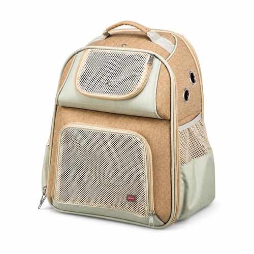 Trixie Willow bakpoki – beige/brúnn, 38×25×45 cm