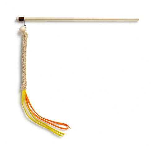 Trixie leikstöng, plast/mjúkdýr – 40 cm