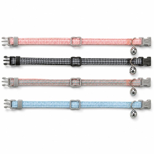 Cat collar houndstooth 20-30cm vario