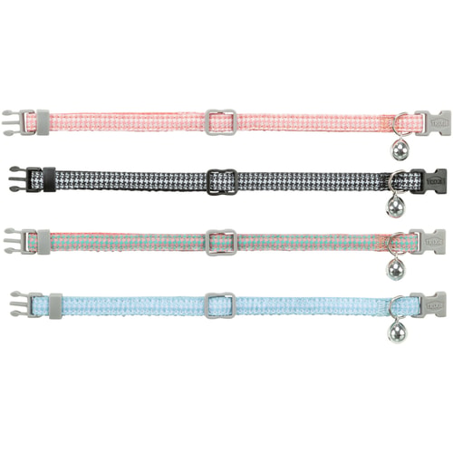 Cat collar houndstooth 20-30cm vario