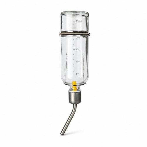 Drykkjarflaska gler 250ml