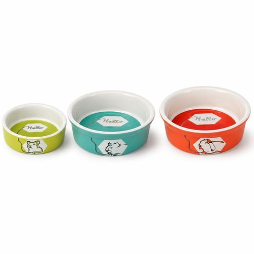 Skál Hello hamster keramik 90ml