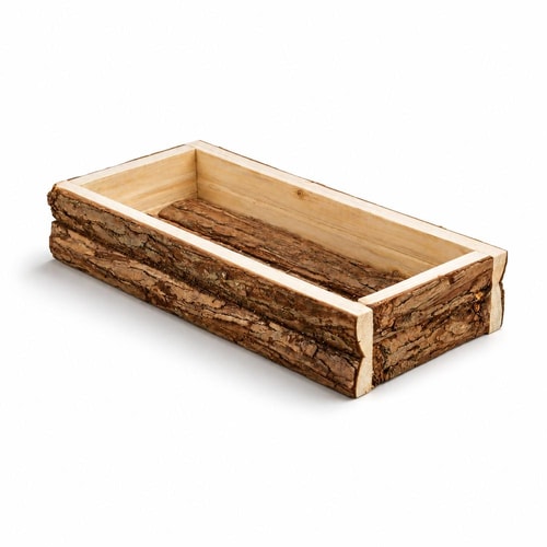 Viðarskál 450ml 27x5x13cm
