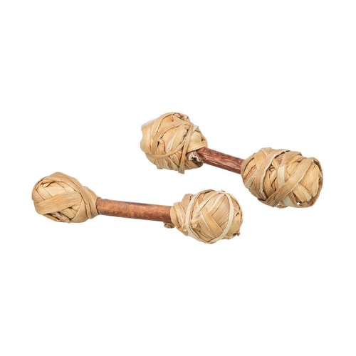 Set of dumbb.bark wood/grass 2 pcs. 1