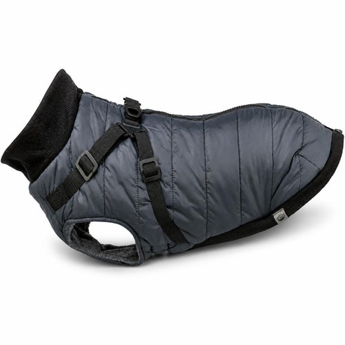 Pontis coat w.harness XXS: 24 cm blue
