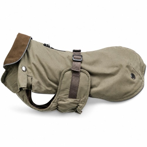 Hermy coat S: 38cm olive green 1