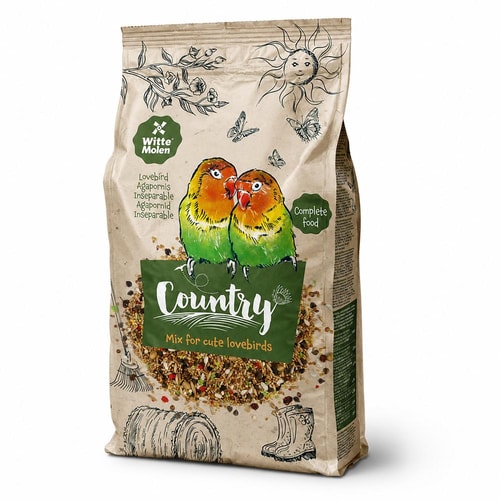 Country Lovebirds fuglafóður – 2,5 kg