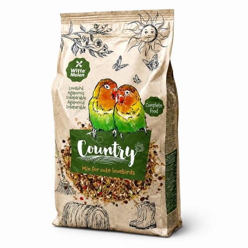 Country Lovebirds fuglafóður – 2,5 kg