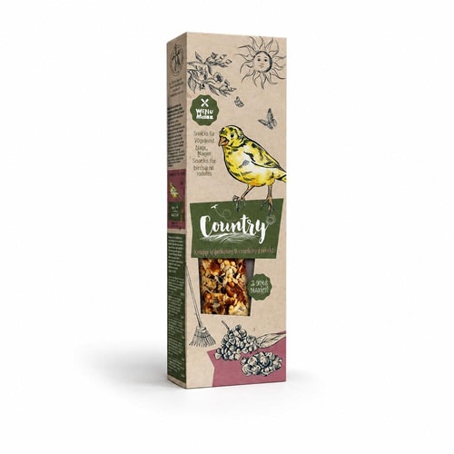 Country  seed sticks canary elder- & cranberry 2stk/60g