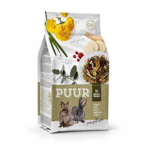Puur Kanínur Sensitive 800Gr
