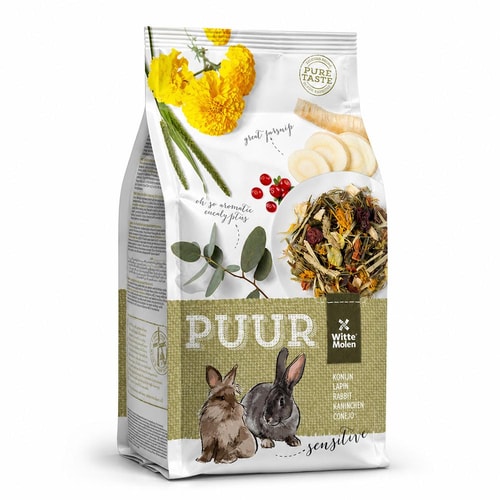 Puur Kanínur Sensitive 3Kg