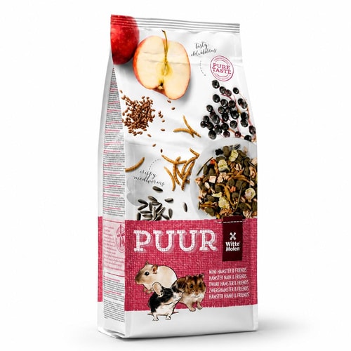 Witte Molen Puur fóður fyrir dverghamstra og vini – 400 g