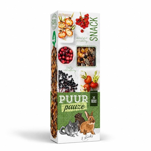 Witte Molen Puur Pauze prik skógarber – 110 g