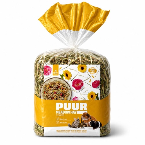 PUUR engjahey með blómum – 500 g