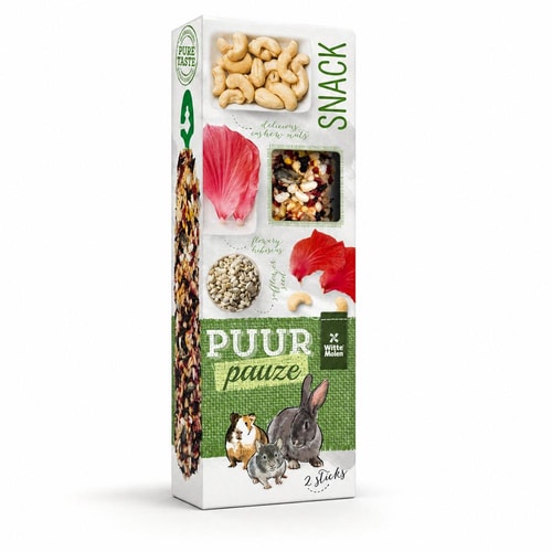 Witte Molen PUUR Pauze nagprik – hibiskus og kasjúhnetur