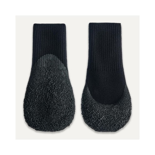 Gooeez Lites hundaskór – svartur/svartur, M (4 stk)