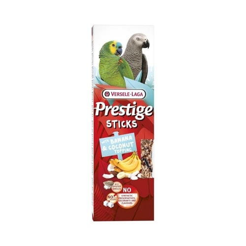 Nagprik fyrir páfagauka – banani og kókos, 140 g
