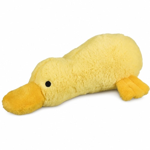 Jollypaw hundaleikfang – önd, gul, 38 cm