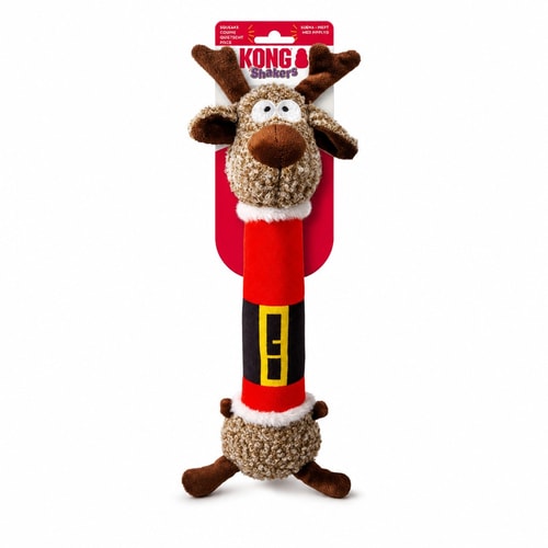 Kong Xmas Shakers Luvs hundaleikfang – hreindýr Md