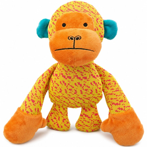 Trixie hljóðlaust hundaleikfang – api, gulur, 27 cm
