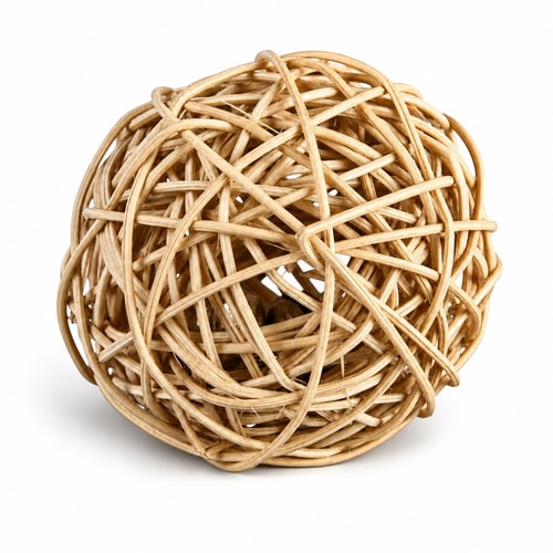 Bastbolti með bjöllu 4cm