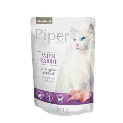 Piper Cat Rabbit Sterilised100G