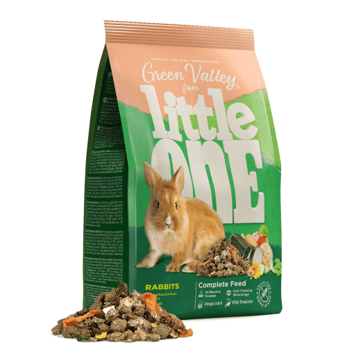 Little One Green Valley Fibrefood Rabbits 750G
