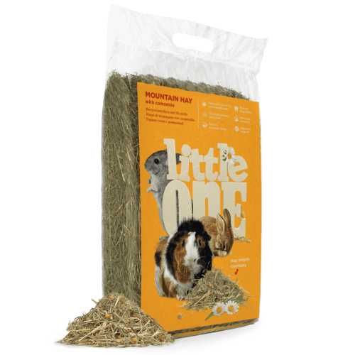 Little One Mountain hay with camomile, not pressed, 400 g