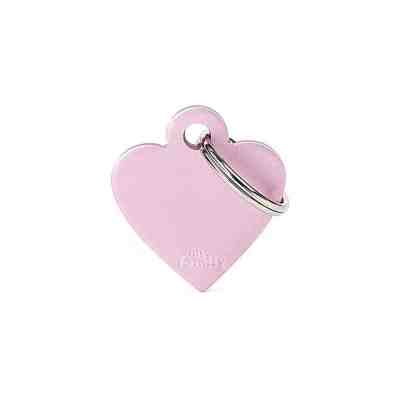Small Heart Aluminum Pink