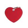 Big Heart Aluminum Red