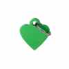 Small Heart Aluminum Green