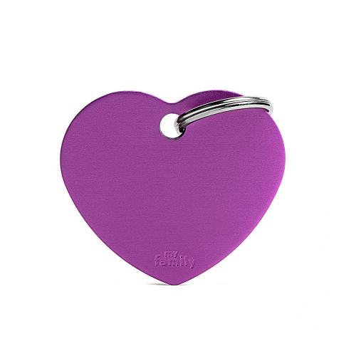 Big Heart Aluminum Purple