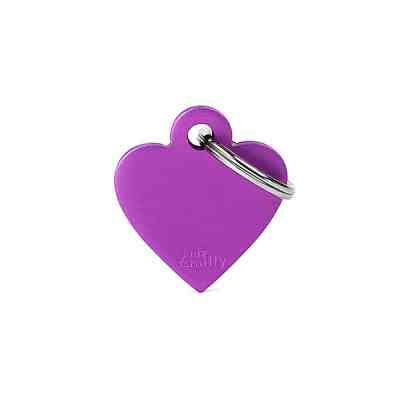Small Heart Aluminum Purple