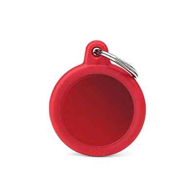 Red Circle Alu Red Rubber