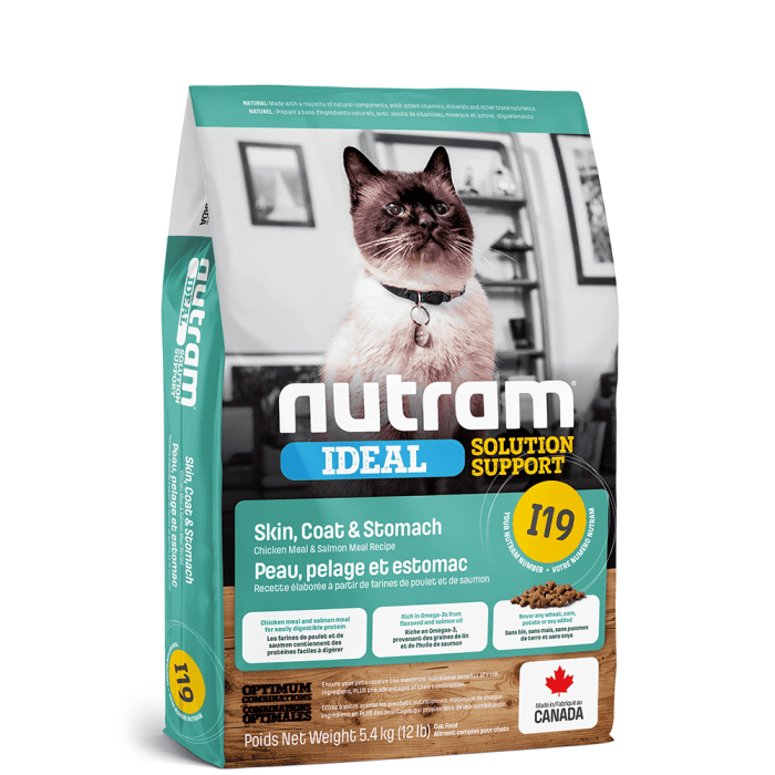 I19 Nutram Ideal Cat Sensitive 1.13 Kg