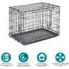 Icrate Wire Cage 2 Doors 63Cm (Small)