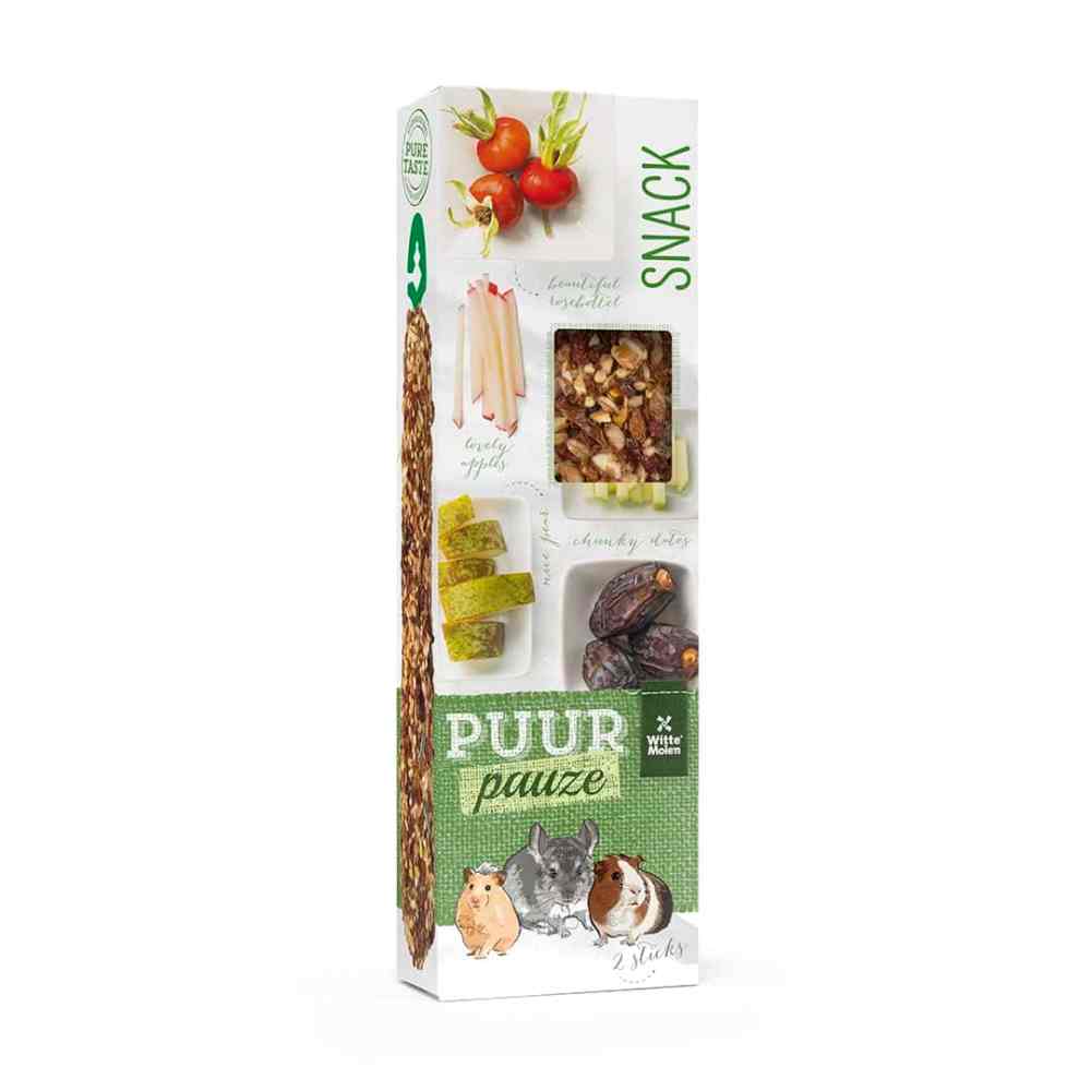 Puur Pauze Sticks Pear And Date 180Gr
