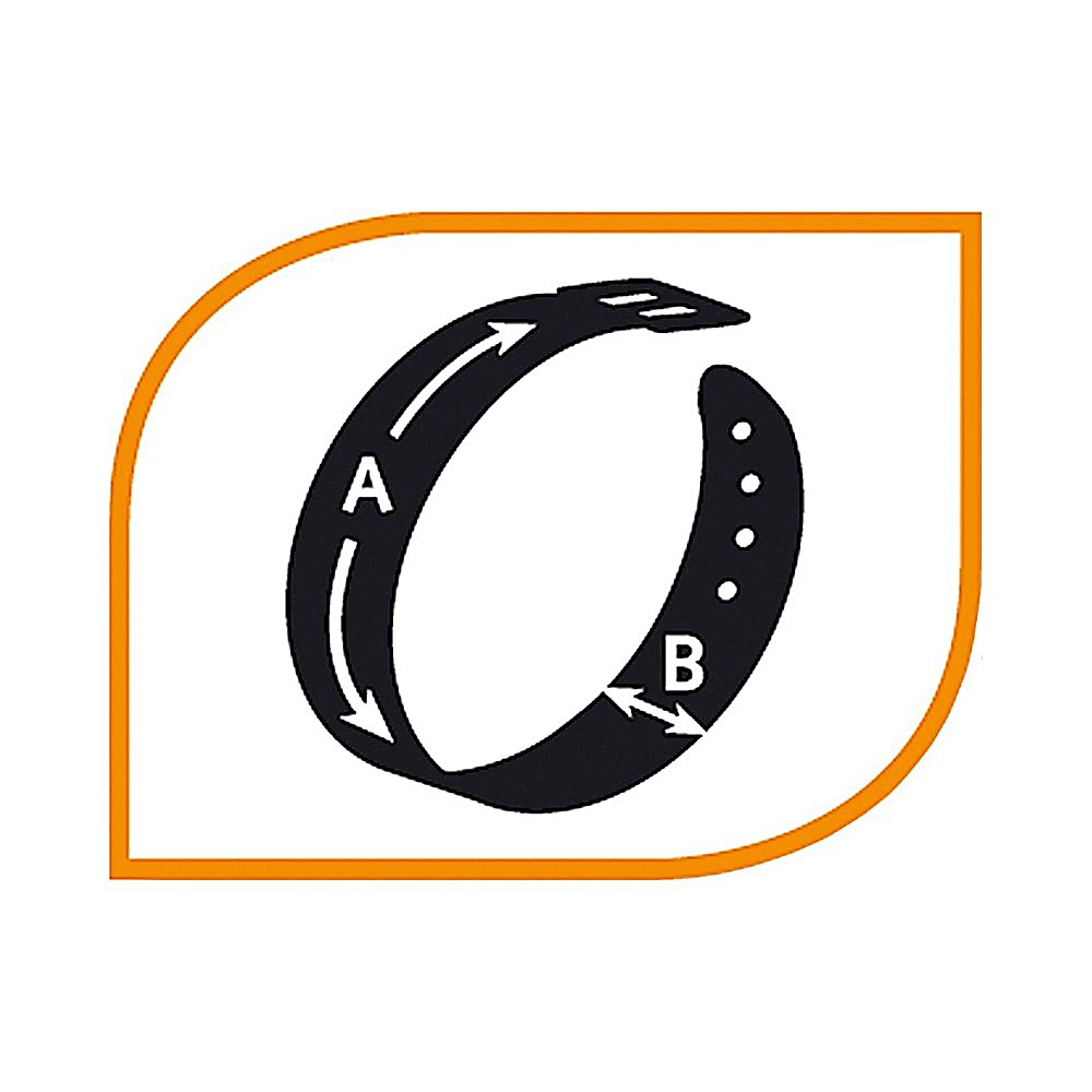 FP75250417|20000 CLUB REFLEX 25/70 Svart COLLAR