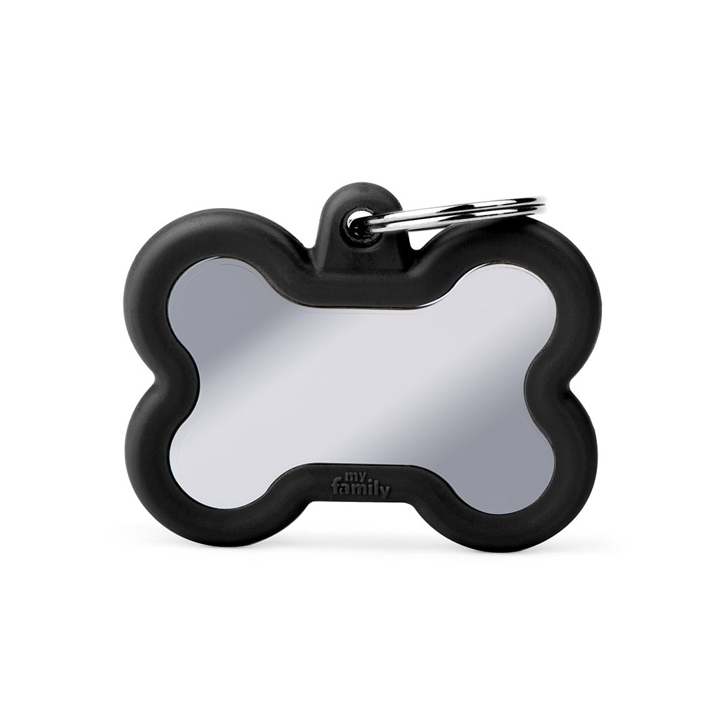 MFHTB01BLACK|10000 Bone Chrome Plated Brass Black Rubber