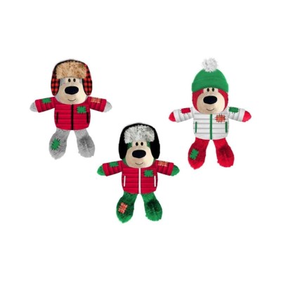 KONG Xmas Wild Knots Bear Ass,Md/Lg