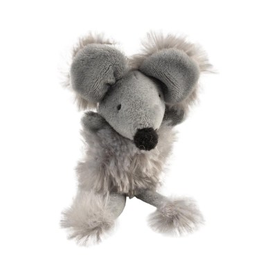 Cushy Big Ear Mouse 13,5X8,5X6Cm Grey