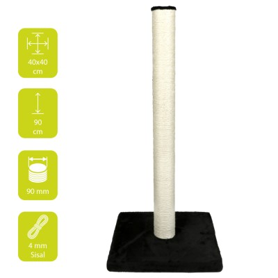 Klórustaur High Post 90cm svartur