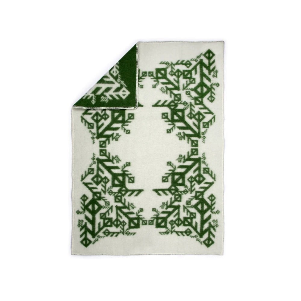 ALRUN2301GR|10000 Alrún - Nordic Love Blanket Green - Mini