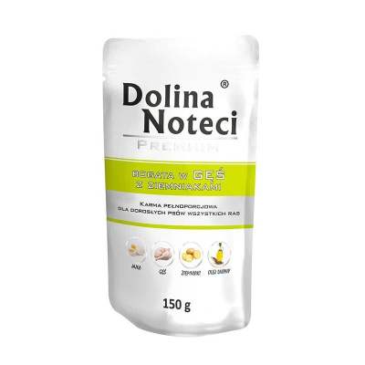 Dolina Noteci Dog Premium Rich In - Gæs með kartöflum 150 g