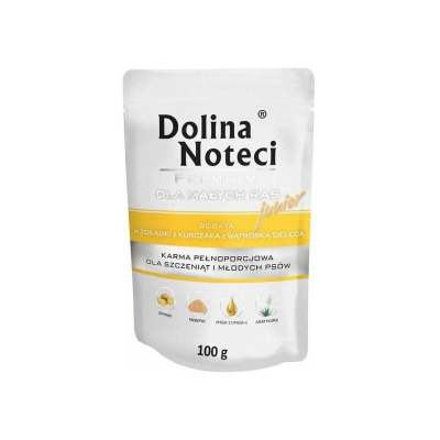 Dolina Noteci Dog - Jr. Ri Kjúklingahjörtu & Kálfalifur 100 g