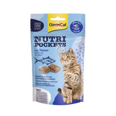 GimCat - Nutri pockets fish Tuna