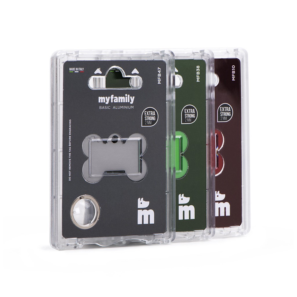 MFB03|40000 Small Bone Aluminum Blue